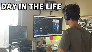 Day in the Life of a 20 Year Old Video Editor (Freelance)