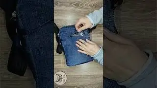 👖🪡Jeans shoulder bag/#shorts