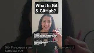 Interview: What Is Git & GitHub-Simplified version 