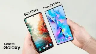 Samsung Galaxy S20 Ultra ПРОТИВ Galaxy Note 20 Ultra! Обзор сравнение! Тест скорости и камер