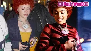 Ice Spice Shows Off Her New $100,000 Diamond Chain While Serving Two Different Looks During NYFW