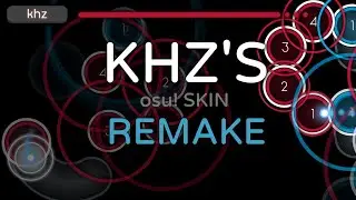 KHZ 's osu! SKIN REMAKE | okami