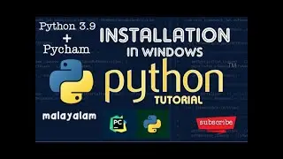 How to download and install python 3.9.0 on Windows 10 in Malayalam