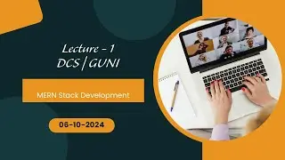 Lecture - DCS | GUNI - 06-10-2024