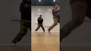 Private with my boy Teej🥵 His choreography was hard! But how did I do?