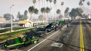 GTA ONLINE - MIRROR PARK DAY I 4TH ANNUAL | Santos mc /  CONSOLE RP  (Machinima)