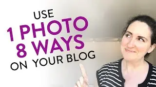 8 WAYS TO USE 1 STOCK PHOTO On Your Blog #blogging #bloggingtip #contentcreationtip