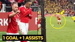 Eriksen as THE GAME CHANGER scored stunning late winner against Sweden last night | Man Utd News