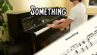 The Beatles - Something (piano cover & free sheet music)