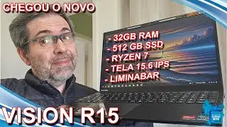 Chegou o NOVO NOTEBOOK Positivo VISION R15 | 32GB RAM | SSD 512 | Tela 15.6 | A partir de R$ 2.500