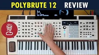 Polybrute 12 Review // 3 reasons why FullTouch is a breakthrough for expressive control // Tutorial