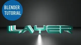 Blender Tutorial: 3D Layered Text