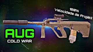 ESSA AUG ELIMINA COM *2 RAJADAS* 😱 | Melhor Classe AUG CW (Warzone Ps4)