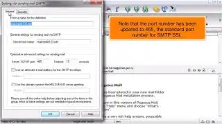 Pegasus Mail: How to Configure an IMAP Email Account with SSL