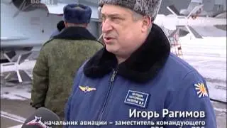 Российские Су-27 в Барановичах
