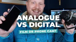 Vintage Film Camera Vs Modern Smartphone