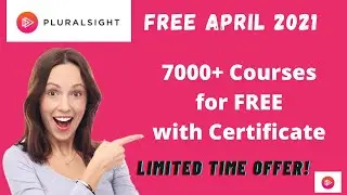 Pluralsight Free Courses with Certificate | Pluralsight Free April 2021 | 7000+ Courses for FREE