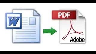 Convert DOC file to PDF File in 1 click.