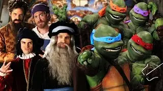 Artists vs TMNT. Epic Rap Battles of History