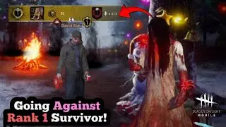 So I Went Against Rank 1 Survivor Again..! | DBD Mobile
