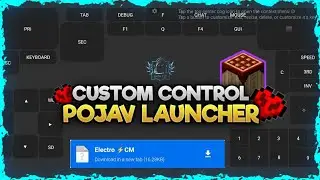 My Custom Controls In Pojavlauncher 🔥 Custom Control V3 For Pojavlauncher 🔥 Electro7YT