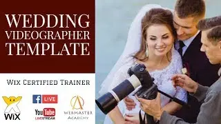 Wedding Videographer Template from Wix - Web Design - Tutorial (part 2 of 2)