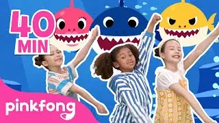 Mix - Baile del Tiburón Bebé y más | Canta & Baila | +Recopilación | Pinkfong Canciones Infantiles