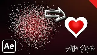 Как сделать красивую Анимацию Логотипа или Анимацию Текста в After Effects Particles tutorial