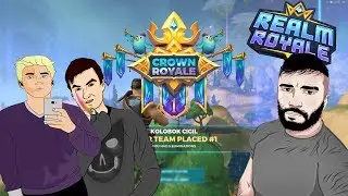 ВЗЯЛИ ТОП 1 В REALM ROYALE С ZLOY, RUSSIA PAVER, GFM // KOLOBOK