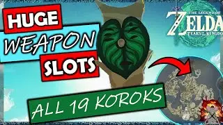 Hestu Location In ZELDA Tears Of The Kingdom! All 19 Korok Seeds Great Sky Islands - Increase Slots!