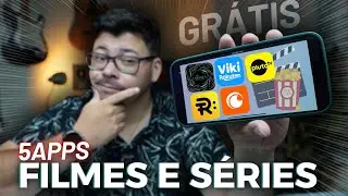 5 Aplicativos de filmes e Séries GRÁTIS Para celular, SEM P1R4T4R14 - E em Alta QUALIDADE em 2024 !