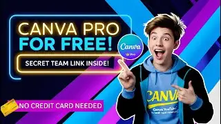 How To Get Canva Pro For Free | Step-by-Step Tutorial 2025 | Canva Pro Free Team Link