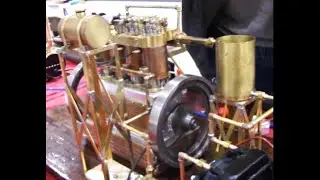 Model engine running demo Miniature Bruce MacBeth