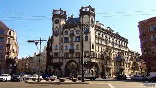 Walk around the «Petrogradskaya» metro station (2021)