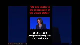 KAMALA HARRIS HATES THE CONSTITUTION