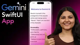 Build AI App in iOS using SwiftUI and Gemini