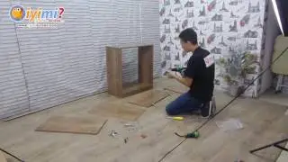 Çok Amaçlı Ahşap Dolap Ayakkabılık Kurulum Video