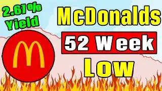 McDonalds Stock is at a 52 Week Low! | McDonalds (MCD) Stock Analysis! |