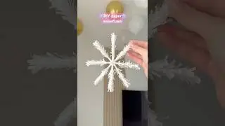 DIY paper snowflake❄️