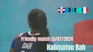 [Friendly match] [France vs Dominican Republic] [13/07/24] [Halimatou Bah]