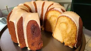 Caramel Pound Cake from scratch