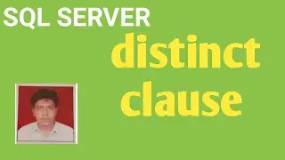 Distinct Clause In Sql |Distinct keyword In Sql