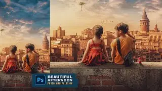 Beautiful Afternoon Photo Manipulation in Photoshop