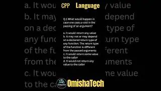 C++ Programming Mcqs #5 #shorts #viral #cppprogramming #cpp