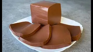 Восхитительный Шоколадный Десерт Без Выпечки / Шоколадное Желе / Chocolate Dessert