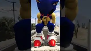 SONIC EXE Poop meet Thomas The Train #shorts