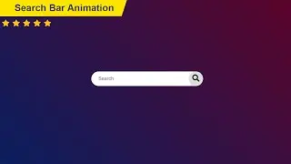 Creative Search Bar Design Inspirations with HTML/CSS