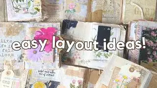 7 layout ideas for junk journal pages (examples & my top tips)