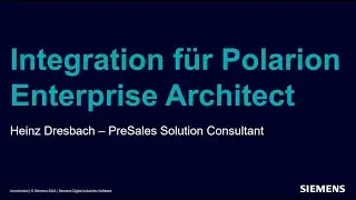 Polarion4U MBSE Integrations EA