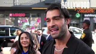 Sam Asghari Spills Secrets on 'Jackpot!' at Premiere